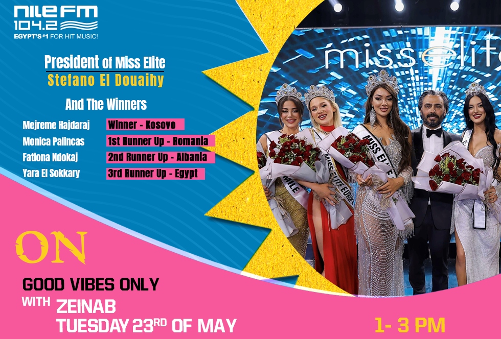 Miss Elite’s President Stefano Douaihy & The Finalists On “Good Vibes