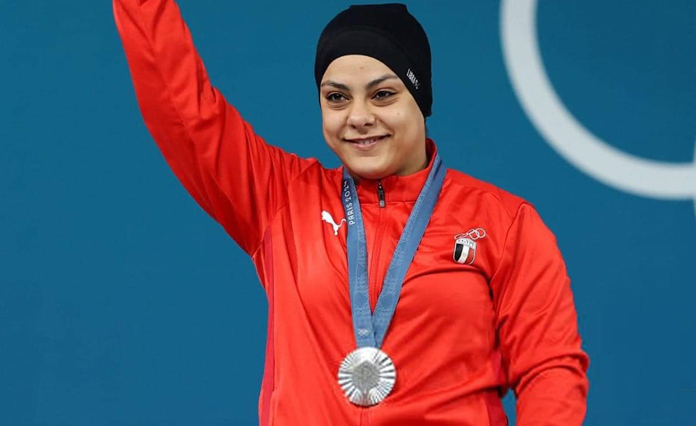 Egyptian Weightlifter Sara Samir Wins Silver Medal At Paris 2024 ...